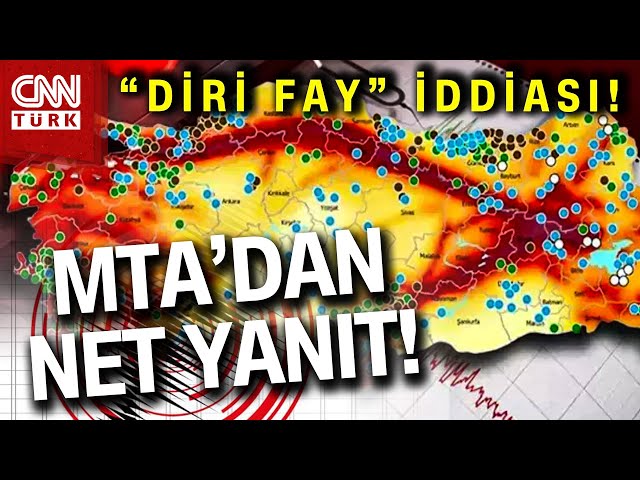 "İliç'teki Fay Haritadan Silindi" İddiasına MTA'dan Net Yanıt! #Haber