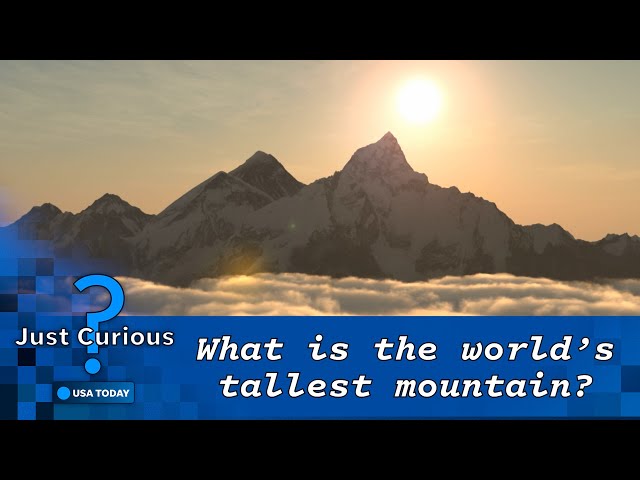 ⁣What’s the world’s tallest mountain? Some think it's up for debate | JUST CURIOUS