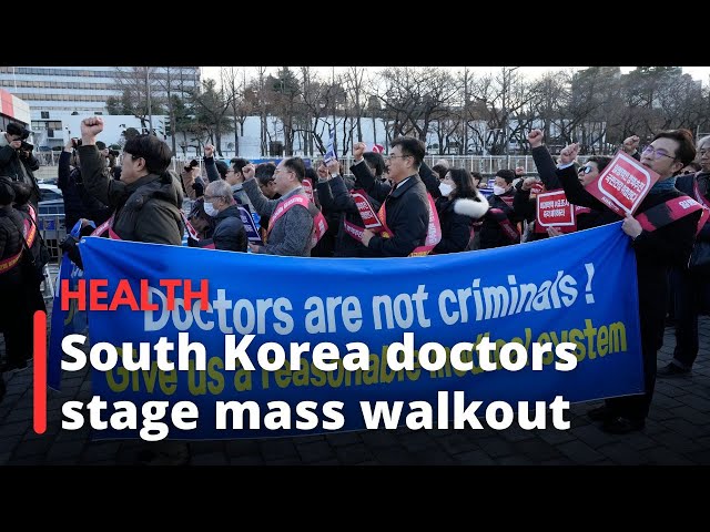 South Korea doctors stage mass walkout