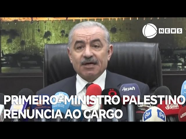 Primeiro-ministro palestino renuncia ao cargo