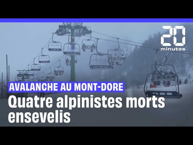 Avalanche au Mont-Dore : Ce que l'on sait au lendemain de la mort des 4 alpinistes