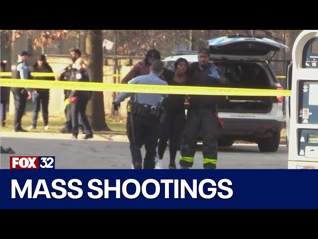 Pair of Chicago mass shootings leaves 4 dead, several others injured