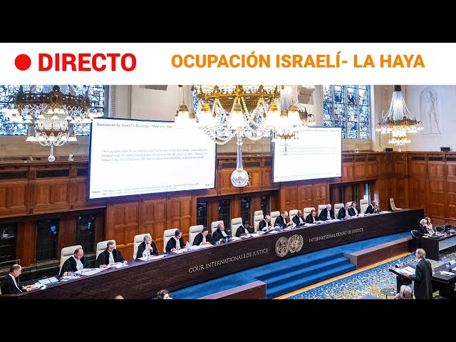 ISRAEL-GAZA: ESPAÑA sobre la OCUPACIÓN en la CORTE INTERNACIONAL de JUSTICIA | RTVE