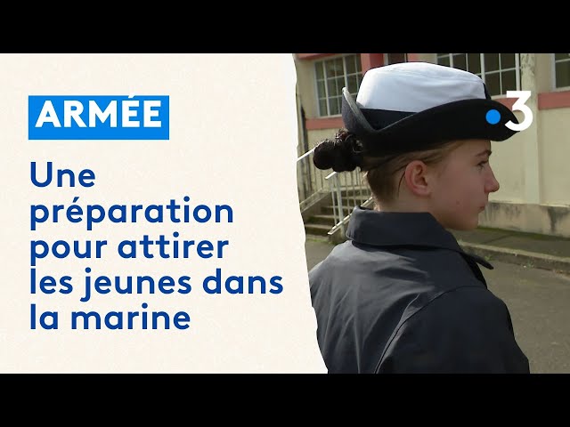 Armée : une préparation pour attirer les jeunes dans la marine