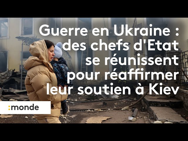 Guerre en Ukraine : des chefs d'Etat se réunissent à Paris pour réaffirmer leur soutien à Kiev