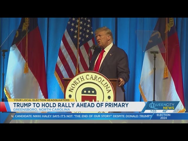 Republican candidates in NC ahead of Super Tuesday