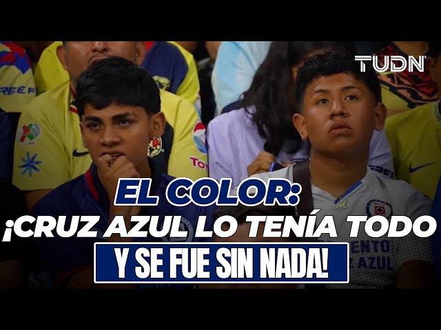 EL COLOR DE DAVID FAITELSON: ¿CRUZ AZUL, por qué te pones así cuando enfrentas al AMÉRICA? | TUDN