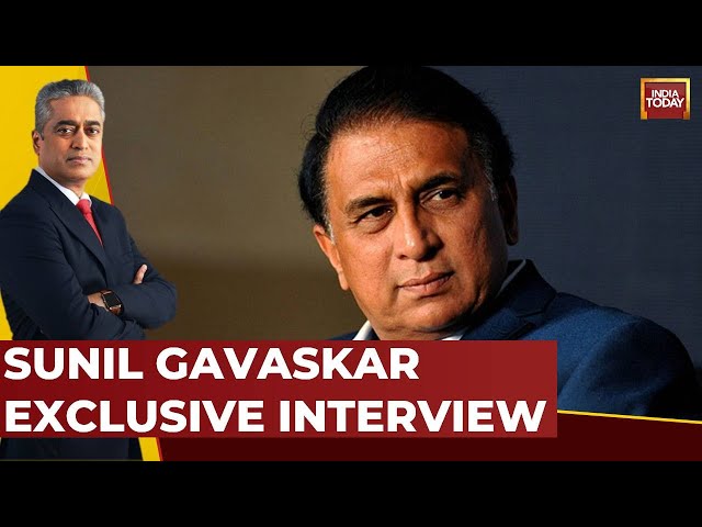 Sunil Gavaskar LIVE With Rajdeep Sardesai | Sunil Gavaskar Exclusive Interview LIVE | India Today