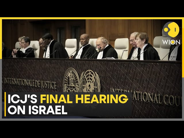 ICJ hears final arguments on Israeli occupation of Palestinian territories | WION News