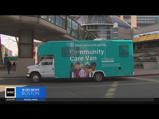 Mass General Brigham unveils new "Community Care Vans" that will provide medical services 