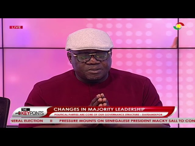 #TheKeyPoint: Political Parties Are Core of Our Governance Structure - Dafeamekpor