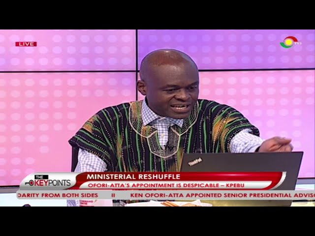 ⁣Ministerial reshuffle: Ofori Atta's appointment is despicable - Martin Kpebu