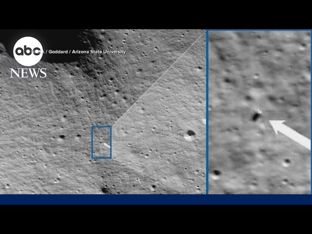 1st image of Odysseus on the moon released after historic landing