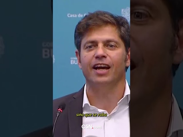 AXEL KICILLOF le APUNTÓ DIRECTO A JAVIER MILEI