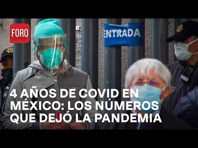 Covid-19 en México: Se cumplen 4 años del primer caso registrado en el país - A Las Tres