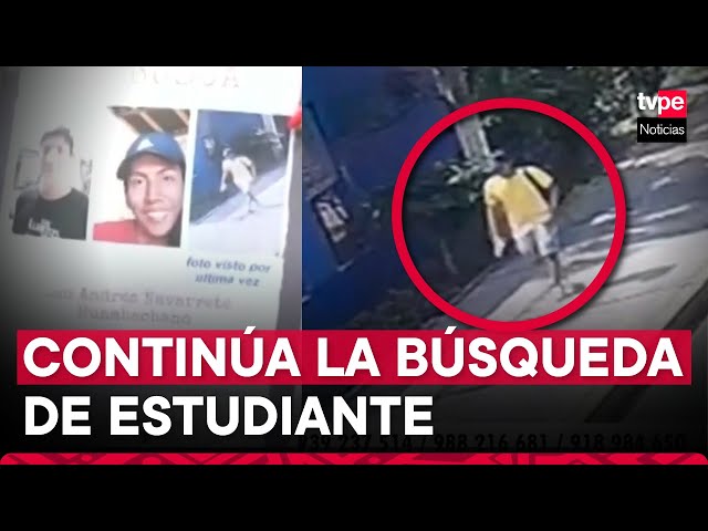 Los Olivos: joven desaparece tras quedar se dormido en el bus