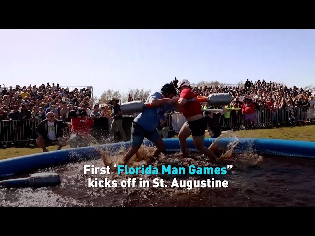 First ‘Florida Man Games’ kicks off in St  Augustine