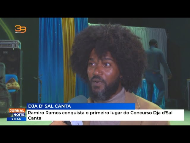 Ramiro Ramos conquista o primeiro lugar do Concurso Dja d'Sal Canta