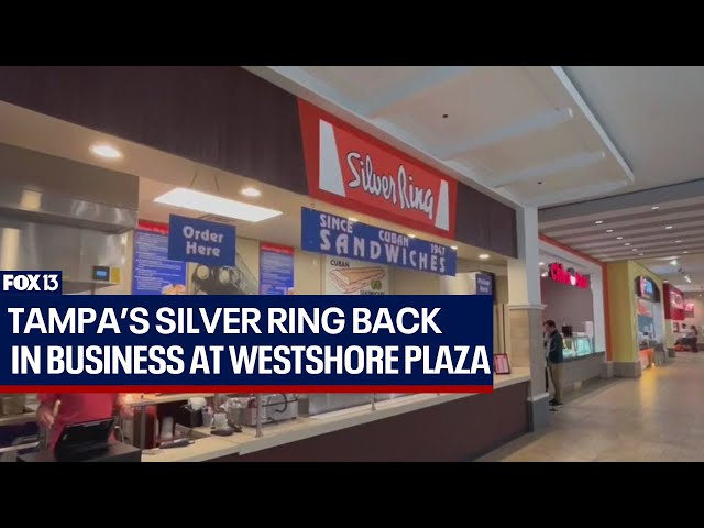 Tampa's famous Silver Ring at WestShore Plaza