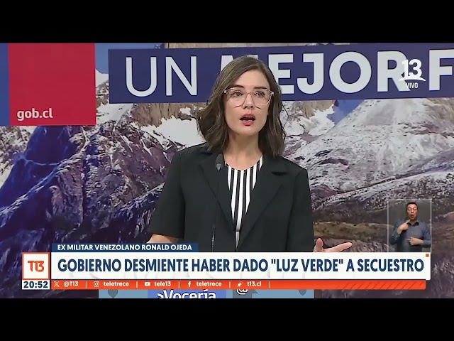 Gobierno desmiente haber dado "luz verde" a secuestro