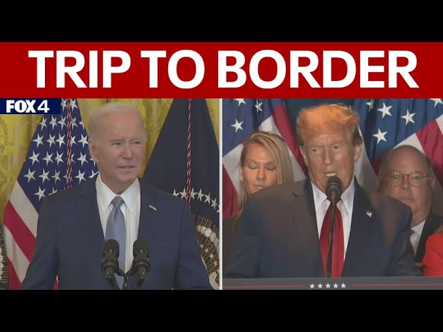 Biden, Trump to visit US-Mexico border Thursday as migrant crisis roils election