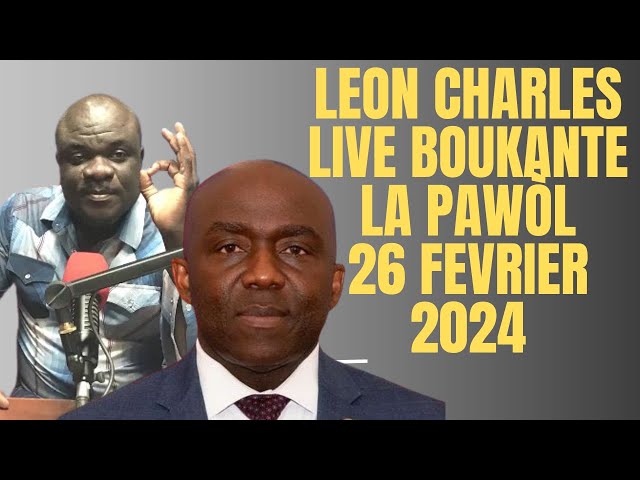 Leon Charles En Direct ak Guerrier Henry 26 Fevrier 2024 sou Asasina Prezidan Jovenel Moise