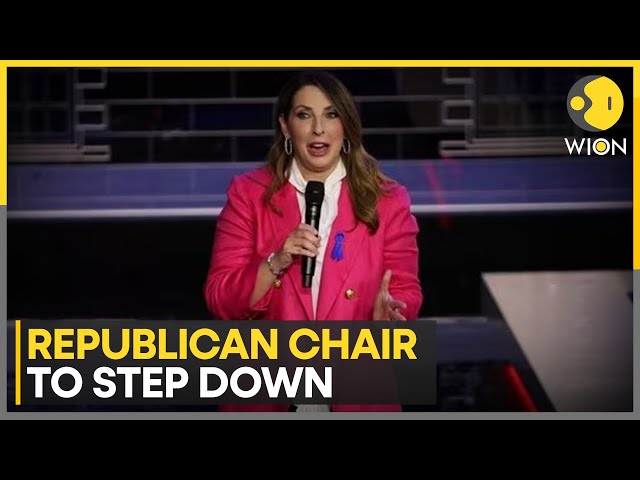 US: Ronna McDaniel to resign as Republican National Committee chair | US Elections 2024 | WION