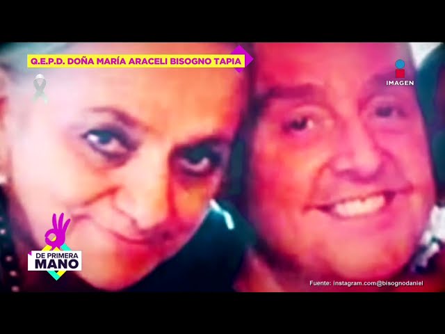 Mamá de Daniel Bisogno fallece por complicaciones a causa de Covid-19 | Imagen Noticias