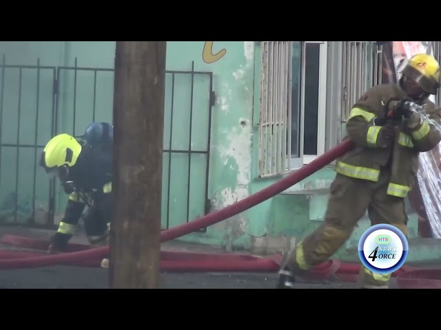 FIRE IN VIEUX FORT DESTROYS RESTAURANT, DWELLING; CHILD SAVED