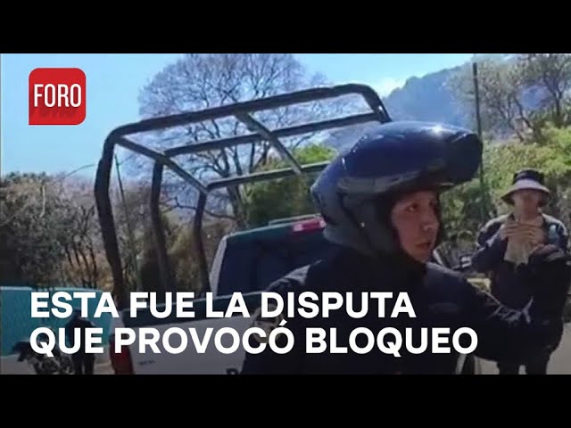 Revelan video que provocó el bloqueo en Periférico Sur - Las Noticias