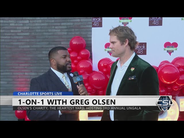 Greg Olsen talks Charlotte charity event, Fox Sports gig