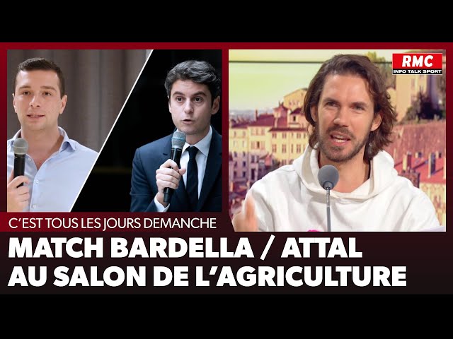 Arnaud Demanche - Match Bardella / Attal au salon de l'Agriculture