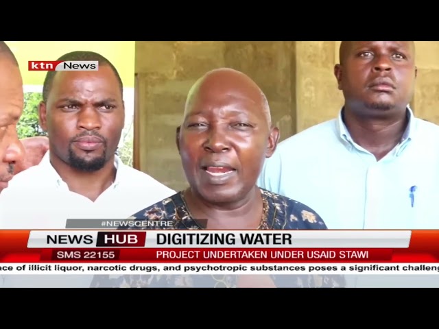 Digitizing water: Taita Taveta maps out water source in a project undertaken under USAID STAWI