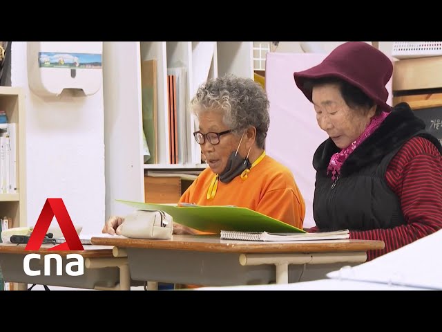 South Korean elementary school opens doors to seniors amid demographic crisis