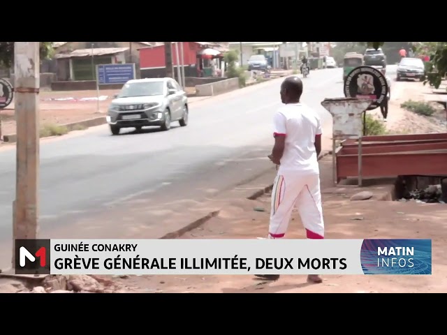 Guinée Conakry : Grève générale illimitée, deux jeunes tués