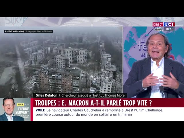 Envoyer des troupes en Ukraine : Emmanuel Macron a-t-il parlé trop vite ?