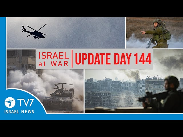 TV7 Israel News - Swords of Iron, Israel at War - Day 144 - UPDATE 27.02.24