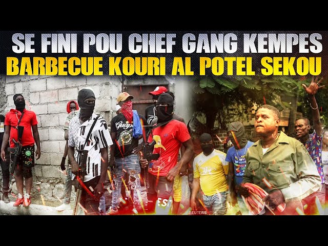 Sefini pou Chef Gng Kempes, Barbecue kouri pou potel sekou, Mak met Men Souli