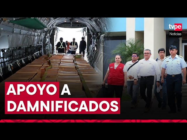 Ucayali: envían 5 mil kilos de ayuda humanitaria para damnificados por intensas lluvias