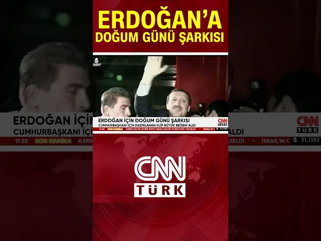 Cumhurbaşkanı Erdoğan'a Özel Şarkı! O Klip Büyük Beğeni Topladı #Shorts