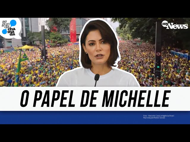 VEJA QUAL FOI O PAPEL DO DISCURSO DE MICHELLE BOLSONARO DURANTE MANIFESTAÇÃO