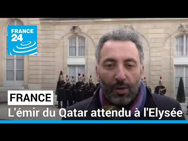 France : l'émir du Qatar attendu à l'Elysée • FRANCE 24