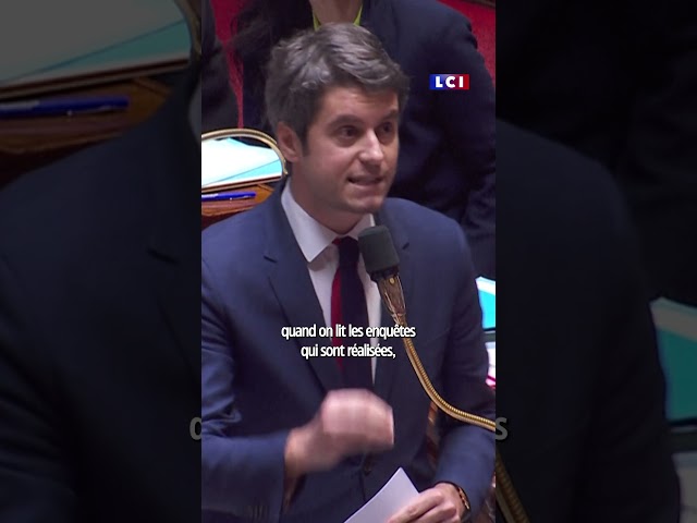 ️ La charge de Gabriel Attal contre Marine Le Pen à l'Assemblée nationale