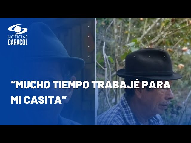 “No tengo para dónde irme”: desgarrador llanto de campesino que será desalojado en Boyacá