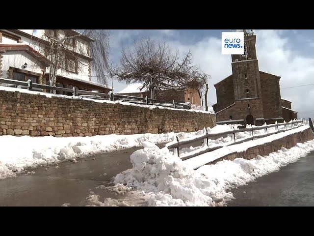 Temporal de lluvia, viento y fuerte oleaje en España