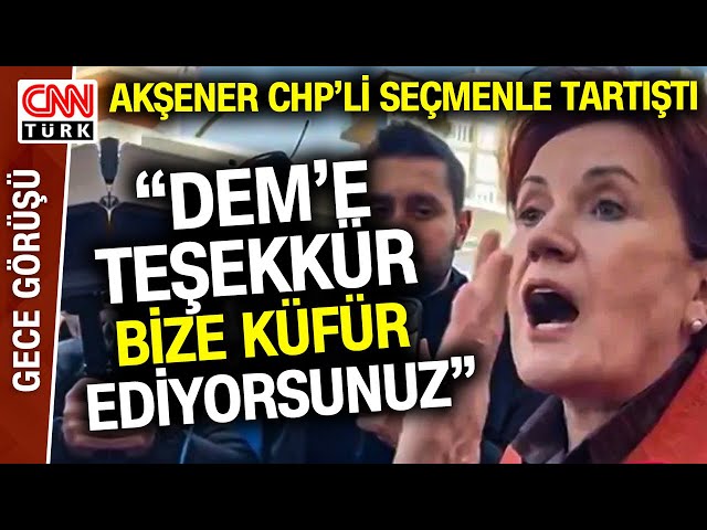 Akşener "Niye Yavaş ve İmamoğlu'nu Desteklemiyorsun?" Sorusu Üzerine CHP'li Seçm