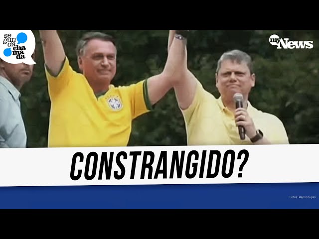 O ABRAÇO DE TARCÍSIO E BOLSONARO E OS GOVERNADORES QUE FORAM PARA O TRIO NA PAULISTA: CALCULADO?