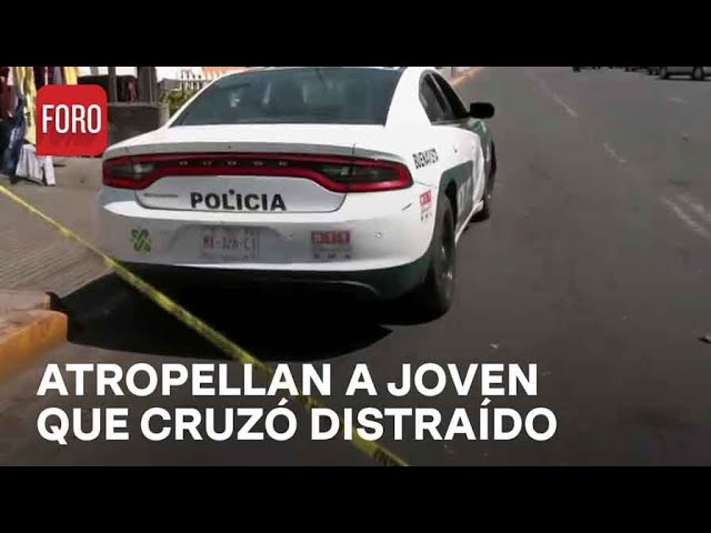 Camión atropella a joven en Eje 1 Norte, CDMX - Las Noticias