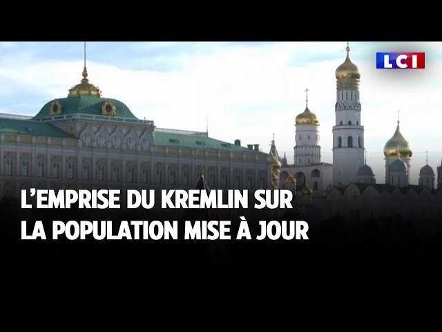 L'emprise du Kremlin sur la population mise à jour