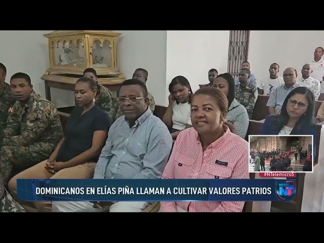 Autoridades provinciales realizan actividades por 180 aniversario de la Independencia Dominicana